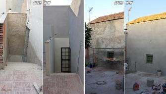 Plastering of walls. Repair and construction in Spain, Murcia, Mar Menor