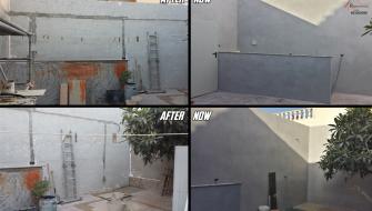 Plastering of walls. Repair and construction in Spain, Murcia, Mar Menor